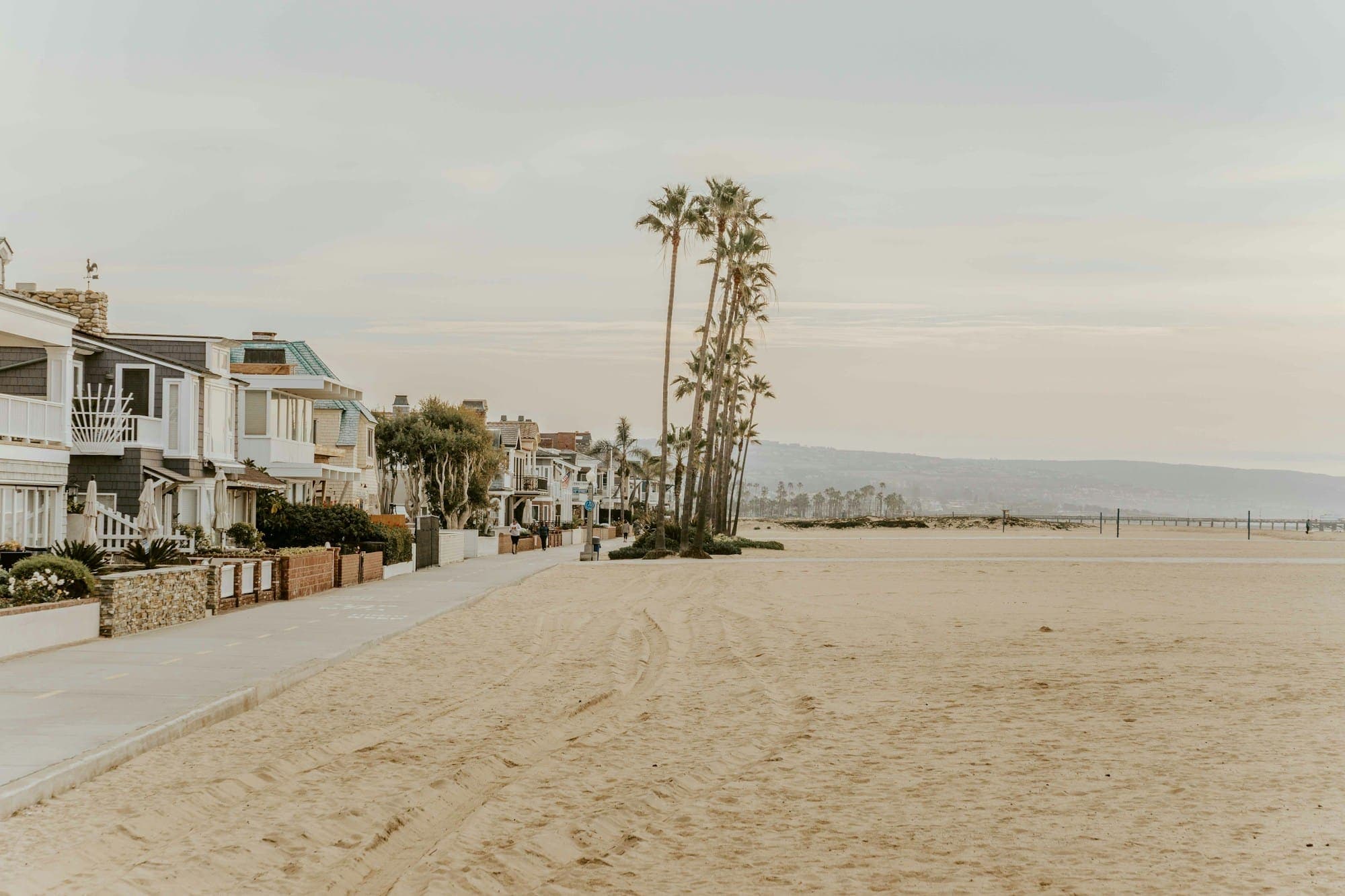 The Pierpont Lanes beach-cottage grid on the sand south of downtown Ventura
